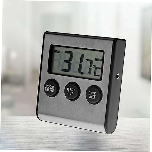 Termómetro digital para refrigerador PRETYZOOM para medir temperatura interna con LED 2
