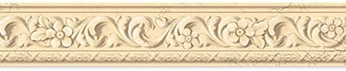 Peel & Stick Wall Border Sticker [MB-09 : 10.8cm (4.25 in) X 600cm(19.68 ft)] Made in South Korea