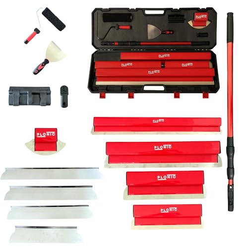 Drywall Skimming Blade Set with Extension Handle