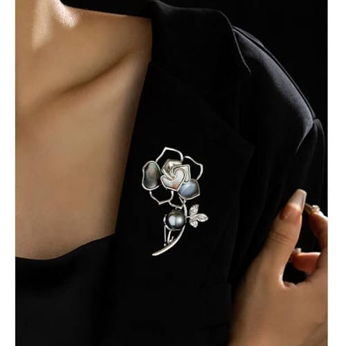 Image of SYWDUDUCLT Fashion Elegant Brooches for Women Brooch, Suitable For Party And Daily Wear On Many Occasions