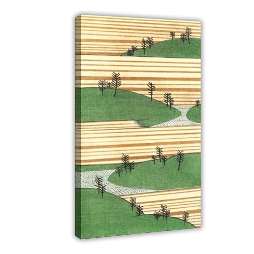 Toile Bijutsu Sekai Watanabe Seitei - Décoration murale haut de gamme 61x91 cm