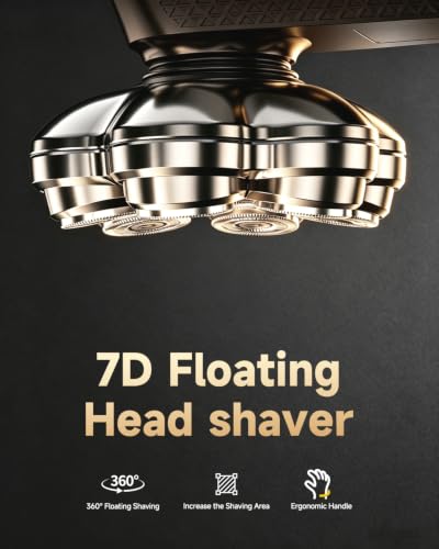 Image of Electric Head Shavers for Bald Men|Type-C Fast Charging with Travel Lock -Frost Silver