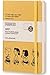 Moleskine 2017 Peanuts Limited Edition Daily Planner, 12M, Large, Yellow, Hard Cover (5 x 8.25)