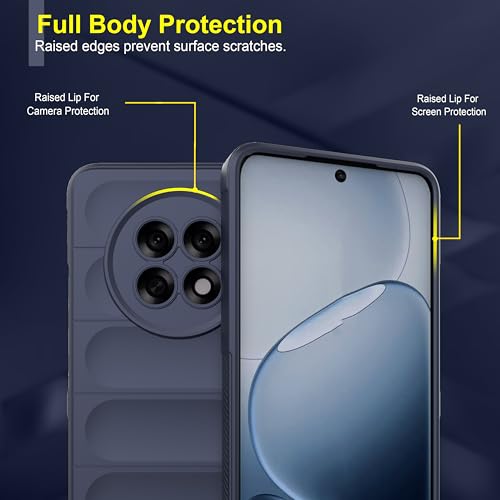 Image of Zapcase Back Case Cover for Oppo F31 Pro Plus 5G | Compatible for Oppo F31 Pro Plus 5G Back Cover | Liquid Silicon Magic Case with Camera Protection | Sapphire