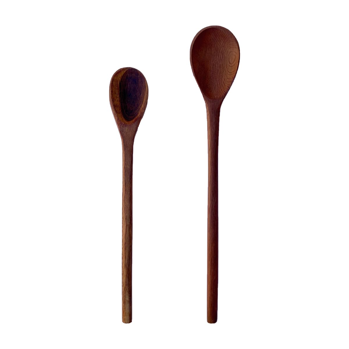 Kit 1 Colher de Pau N3(38CM) e 1 N4(44CM) em madeira maciça