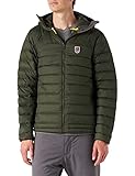 Design moderne Fjällräven Homme Expedition Pack Down Hoodie, Deep Forest, L