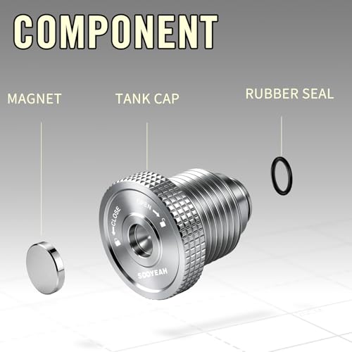 Propane Tank Cap Seal with Magnetic Feature
