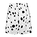 SABebmgfd Dalmatian Dog Print Shorts Men Beach Short Pants Elastic Waist Lounge Pant Fashion Trunks Running Bottoms 2XL White