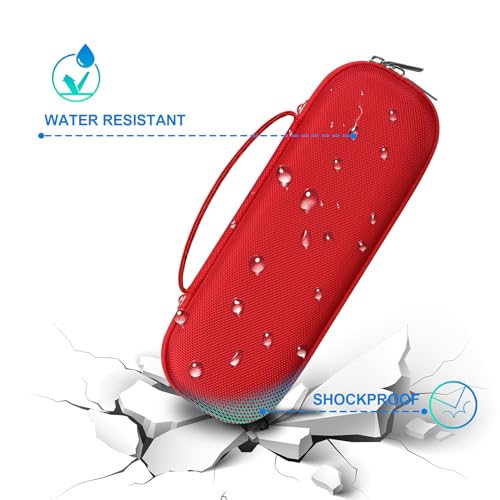Housse de transport Beats Pill 2024 sacoche de protection rouge - 6