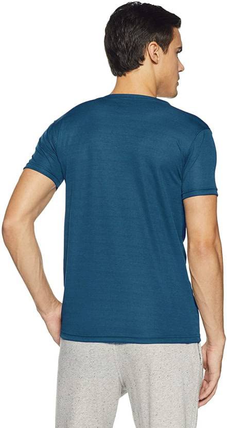 Image of Mens Dri-Fit Round Neck T-Shirt for Gym Sports Dry Fit Tees Combo - Pack of 2