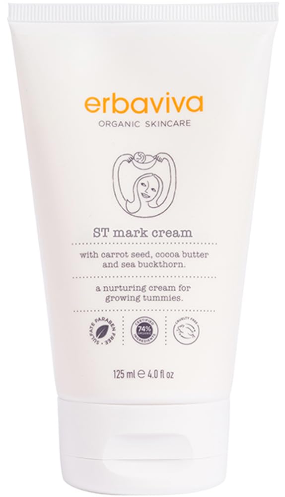 erbaviva エルバビーバ マタニティクリーム STMクリーム チューブ 125ml 保湿 ママ オーガニック EV4703
