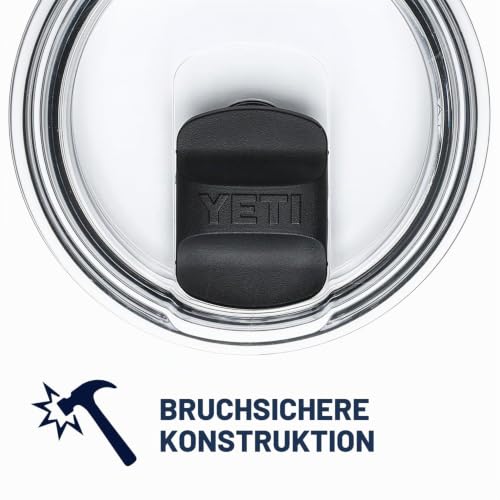 YETI Rambler stapelbarer Becher, vakuumisoliert, Edelstahl mit MagSlider-Deckel, 284 ml, Rettungsrot – Ansicht 6