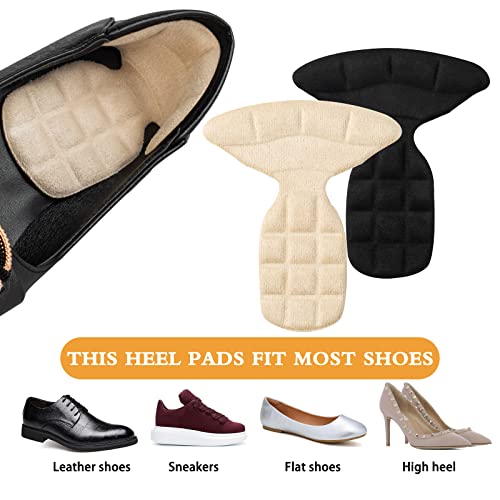 Strong Adhesive Heel Pads And Inserts For Women And Men's Shoes Heel Cushion And Slip Resistant,Shoe Inserts Men Design To Relieve Heel Pain, Blisters And Looseness #TOP3