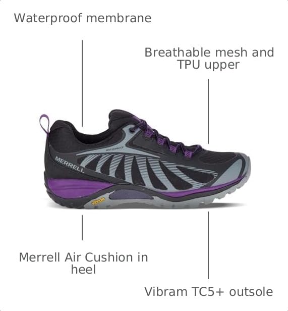 Image of Merrell Women's Siren Edge Waterproof Walking Shoe