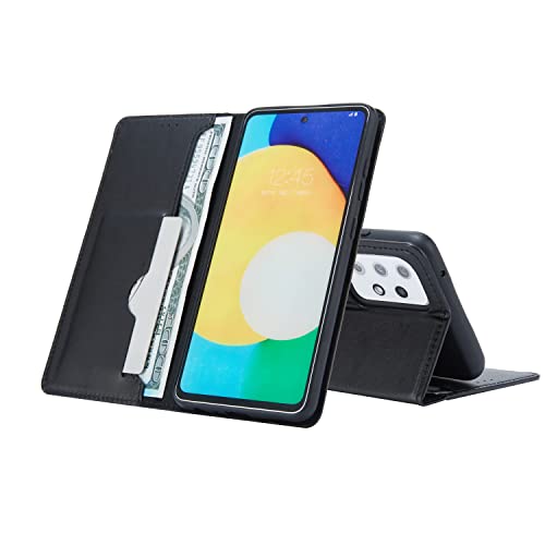 Image of Sharp Icon flip Cover for Oneplus 11R 5G Faux Leather Wallet flip case Cover - Black