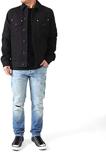 Amazon | [デンハム] ボア デニムジャケット 01-19-08-20-009 黒 G