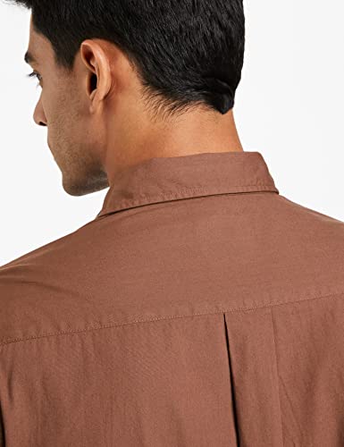 Image of Amazon Brand - Symbol Men's Cotton Shirt | Casual | Plain | Full Sleeve | Summer - Regular Fit (Available in Plus Sizes)