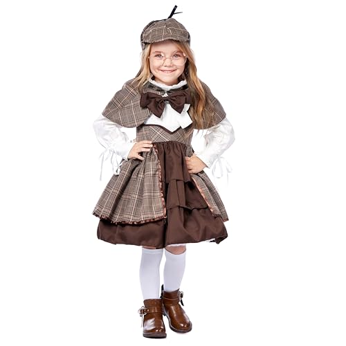 Disfraz Completo Detective Niña Talla Grande 10-12 años miniatura 2