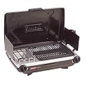 Coleman Tabletop 2-in-1 Camping Grill/Stove, 2-Burner Propane Grill & Stove for Outdoor Cooking with Adjustable Burners & Pressure Regulator, 20,000 BTUs of Power for Camping, Tailgating, Grilling