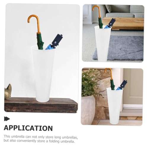 Grosse Capacité pour ce Seau Vintage de Parapluie Cabilock en Fer Blanc Résistant