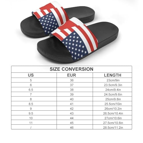 U.S. Costa R,ica Flag House Sandals Non-Slip Bathroom Slippers Beach Summer Shoes for Men Women2