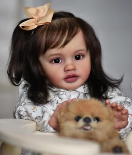 Muñeca Reborn Realista Bebé Niña 26 Pulgadas miniatura 3