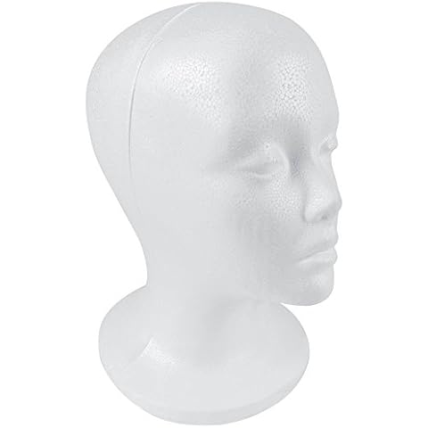 SHANY Styrofoam Female Wig Mannequin Head Cover