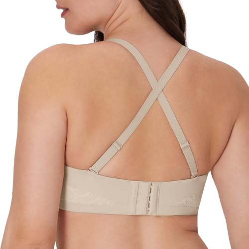 Bali Women's Strapless, Coolest Smoothing Moisture-Wicking Bra, Minimizes Bustline Up to 1.5"3