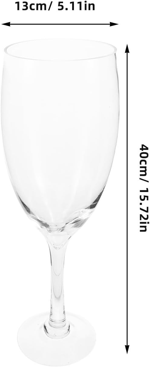 Halloween Giant Red Wine Glass Prop 2000ml Glass Goblet