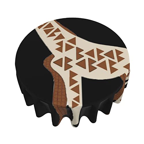 Tablecloth Spotted Giraffe Printed Table Cloth Soft Tablecloth For Kitchen Dining Waterproof Tabletop Cover For Family Meals Christmas Festival Kitchen Decoration #TOP4