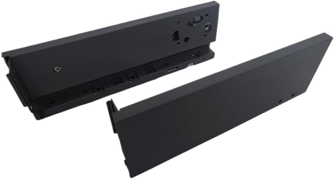 Heavy Duty Drawer Slides Buffered Damping Ultra-Thin Riding Drawer Slide Rails 3D Adjustable Steel Side Mounted(12inch)