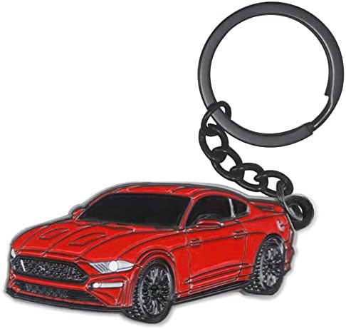 For Ford Mustang Keychain,For Ford Mustang Accessories 2015-2020,Metal Keychain