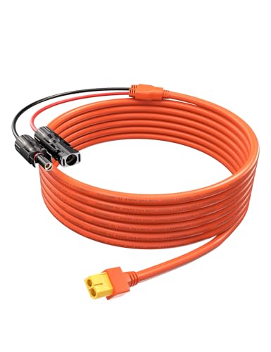 Cable de extensión de carga de conector solar a XT60 de 10 pies, ...