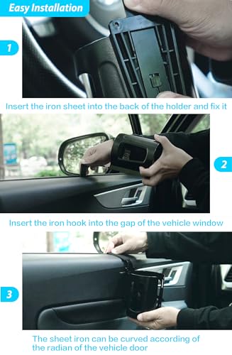 Littlemole LM2778 2Pcs Large Car Door Cup Holder thumb #1