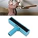 Ceiling Fan Cleaner, Reusable Ceiling Fan Blade Brush with 0.8 Foot Pole Washable Ceiling Fan C Leaning Brush Flexible Dusting Fan Vacuum Cleansing Tool for Home (Blue)