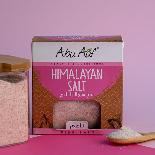 ملح الهيمالايا الوردي الناعم من ابو عوف، 400 جم