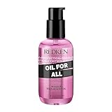 Redken Oil for All Heat Protectant and Anti Frizz Multi Benefit Hair Oil, 3.4 Fl Oz (Pack of 1)