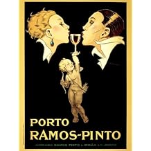 Wall Art Print Porto Ramos-Pinto, Vintage French Advertisement Poster by Rene Vincent by Piddix, 18" x 24"