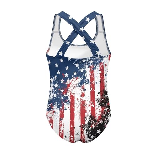 YEXIATODO UPF 50+ Girls One-Piece Swimsuit Quick Dry Kids Bathing Suit Age 5-14 Sun Protection for Beach & Pool2