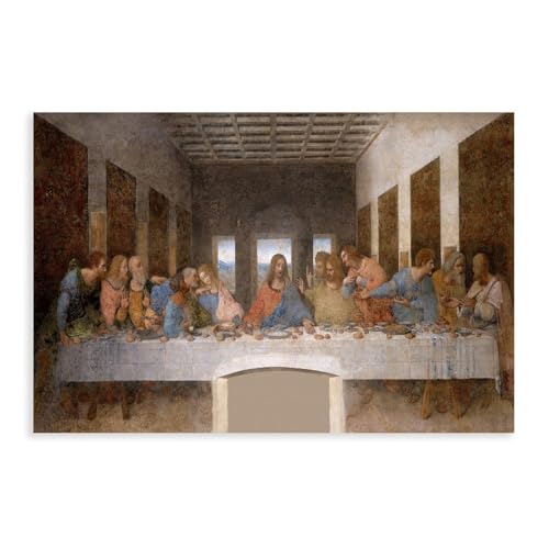Impression sur toile Da Vinci cadeau artistique et decoration murale decorative de bureau