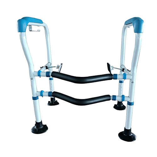 Toilettenhandläufe WC Safety Rails Einstellbare Toilette Handläufe Für Behinderte Stehen Allein WC Sicherheitschienen Für Ältere Menschen Sicherheitsgestelle für Toiletten Cover