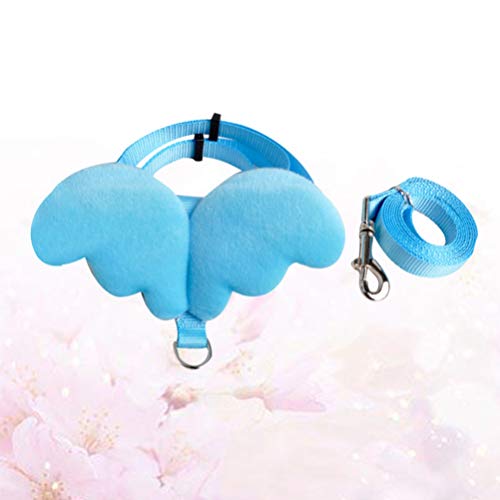 Balacoo Small Animal Harness Safety Walking Vest and Leash Set - Adorable Angel Wings Design Adjustable Leashes Comfort… - Image 6