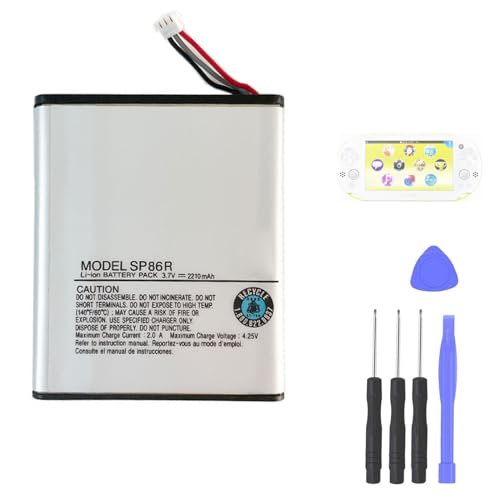 Aousavo - Aousavo SP86R Replacement Battery Compatible with Sony Playstation PS Vita PSV Slim PSV 2000, PCH-2000, PCH-2007