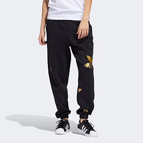 black and gold adidas sweatpants