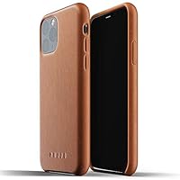 Mujjo Custodia Apple iPhone 11 PRO | Vera Pelle Effetto Invecchiato Naturale, rialzata di 1 mm su...