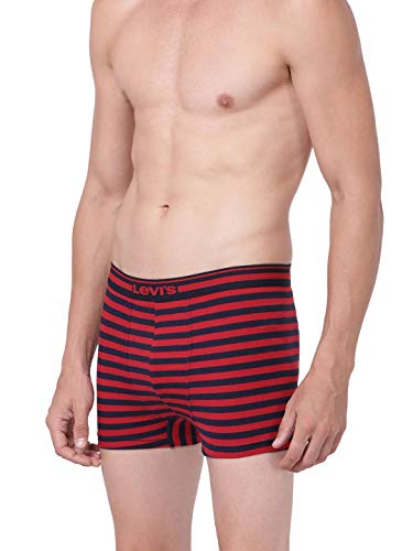 Image of Levi's 006 Striped Trunk for Men with Contoured Double Pouch, Tag Free Comfort & Smartskin Technology