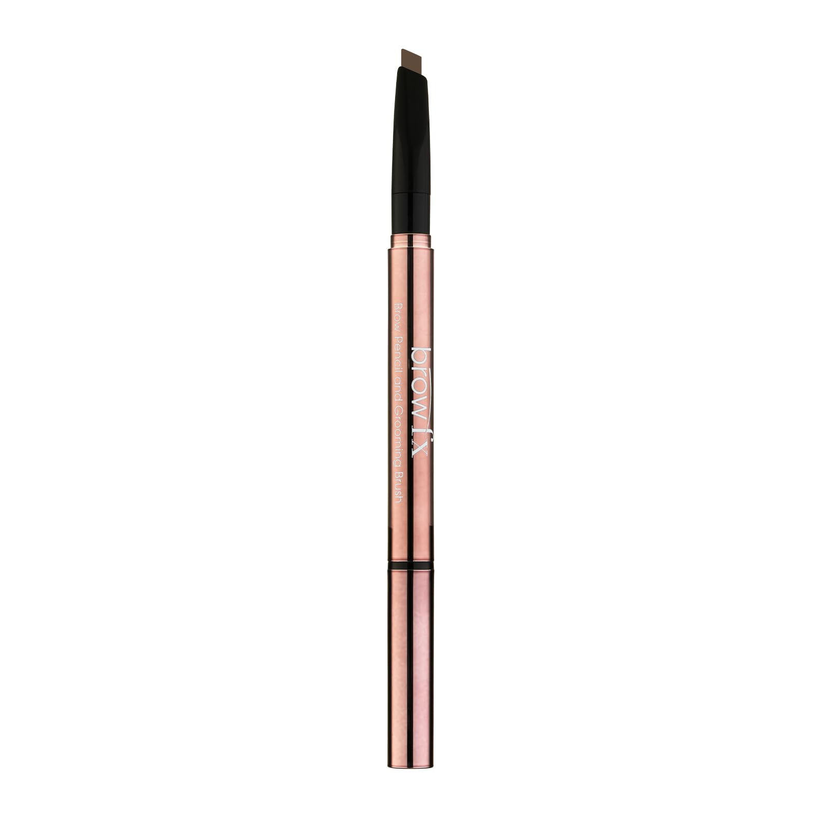 Brow FX Brow Grooming Pencil, Water-Resistant & Long-Lasting Formula, Double-Ended Pencil With Angled Tip - Cool Dark Brown