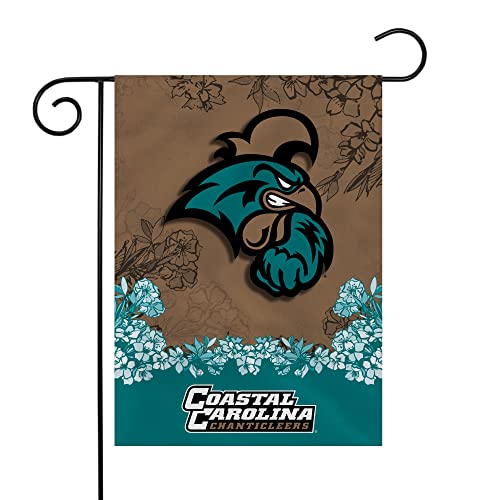 Rico Industries NCAA Coastal Carolina Chanticleers Primary 13" x 18" Double Sided Garden Flag