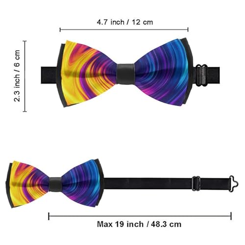 Formal Adjustable Bow Tie for Adults, Pre-tied Classic for Wedding and Business4