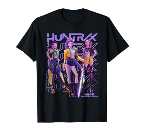 KPOP Demon Hunters Huntrix Trio Oficialmente Autorizado Camiseta